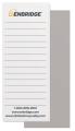 50 Sheet Note Pads (2.75" x 7") 2 Custom Colours