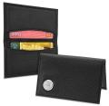 Black Leather Credit Card Wallet